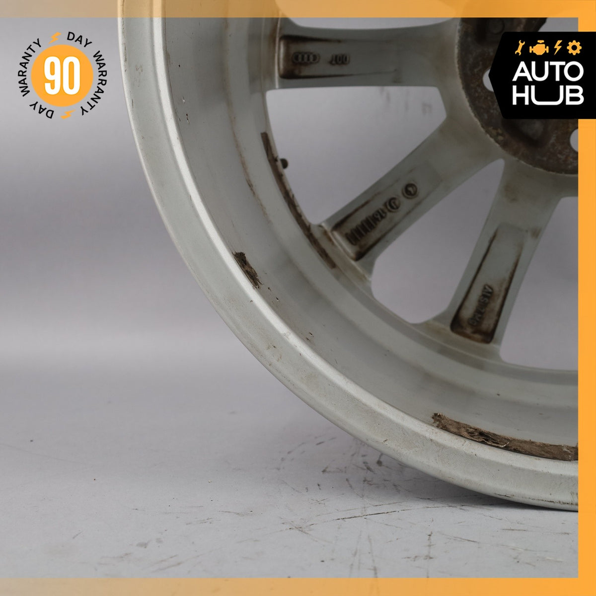 Audi 8R Q5 8 x 18 18" Factory Wheel Rim Silver 8R0601025BM OEM - photo 12