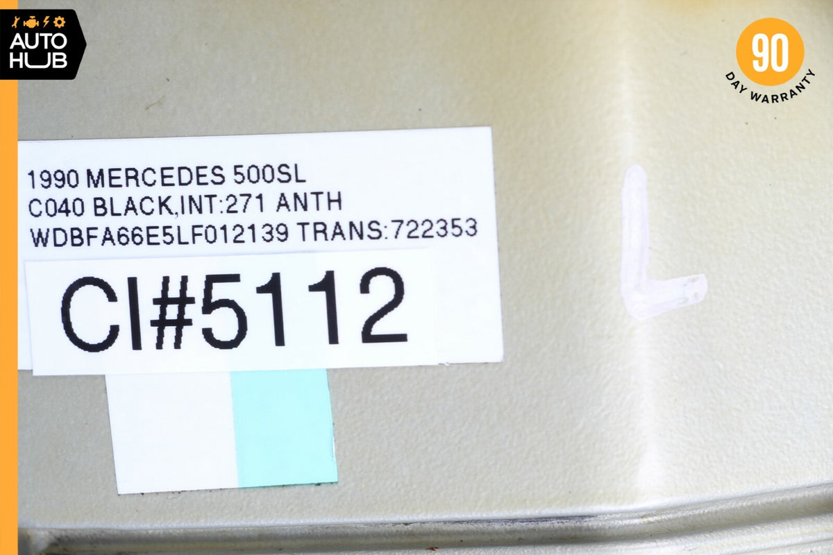 90-95 Mercedes R129 500SL 500E S500 Left Driver Side Cylinder Head Cover OEM - photo 12