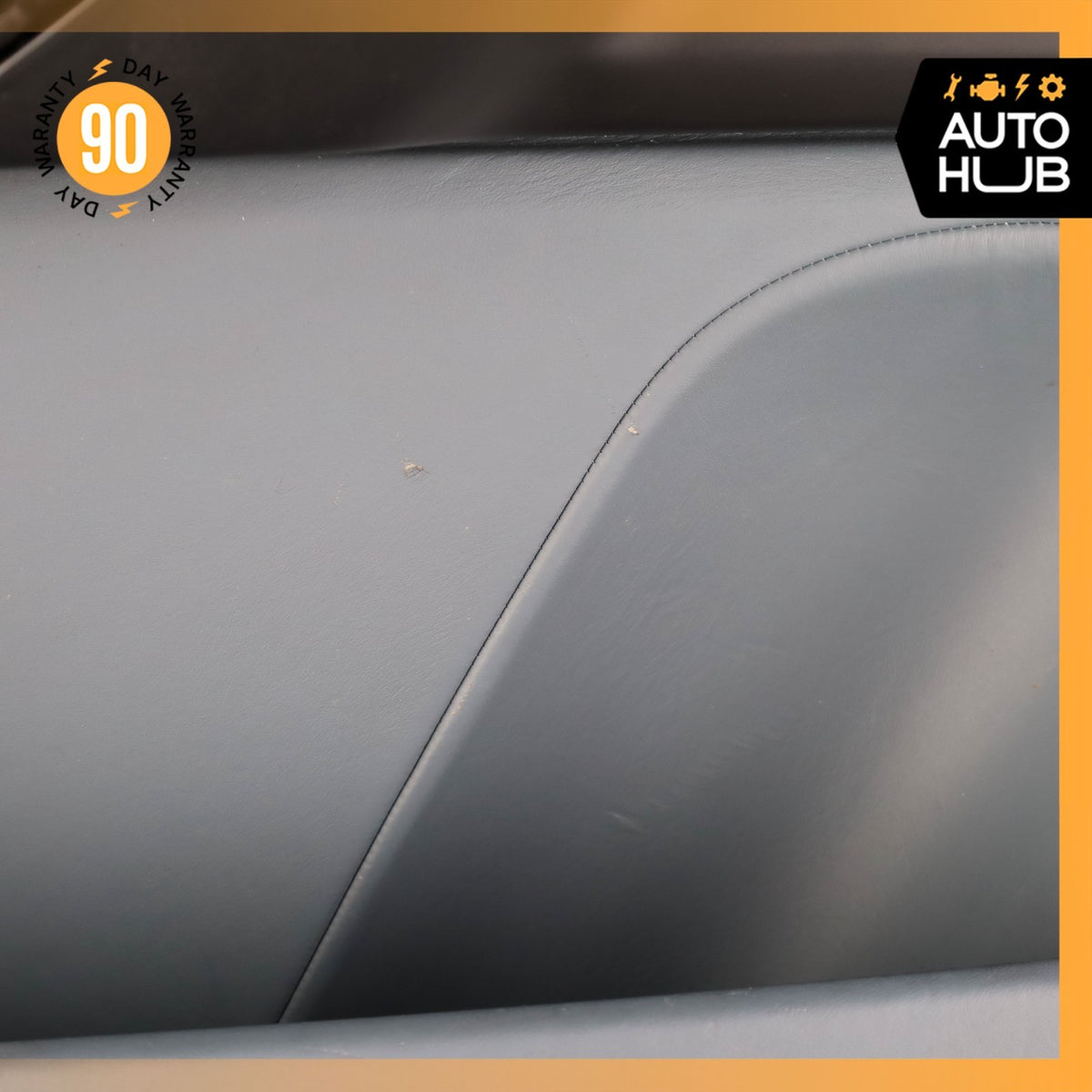 Porsche Cayenne 958 Turbo Front Left Side Interior Door Panel Leather Blue OEM - photo 8