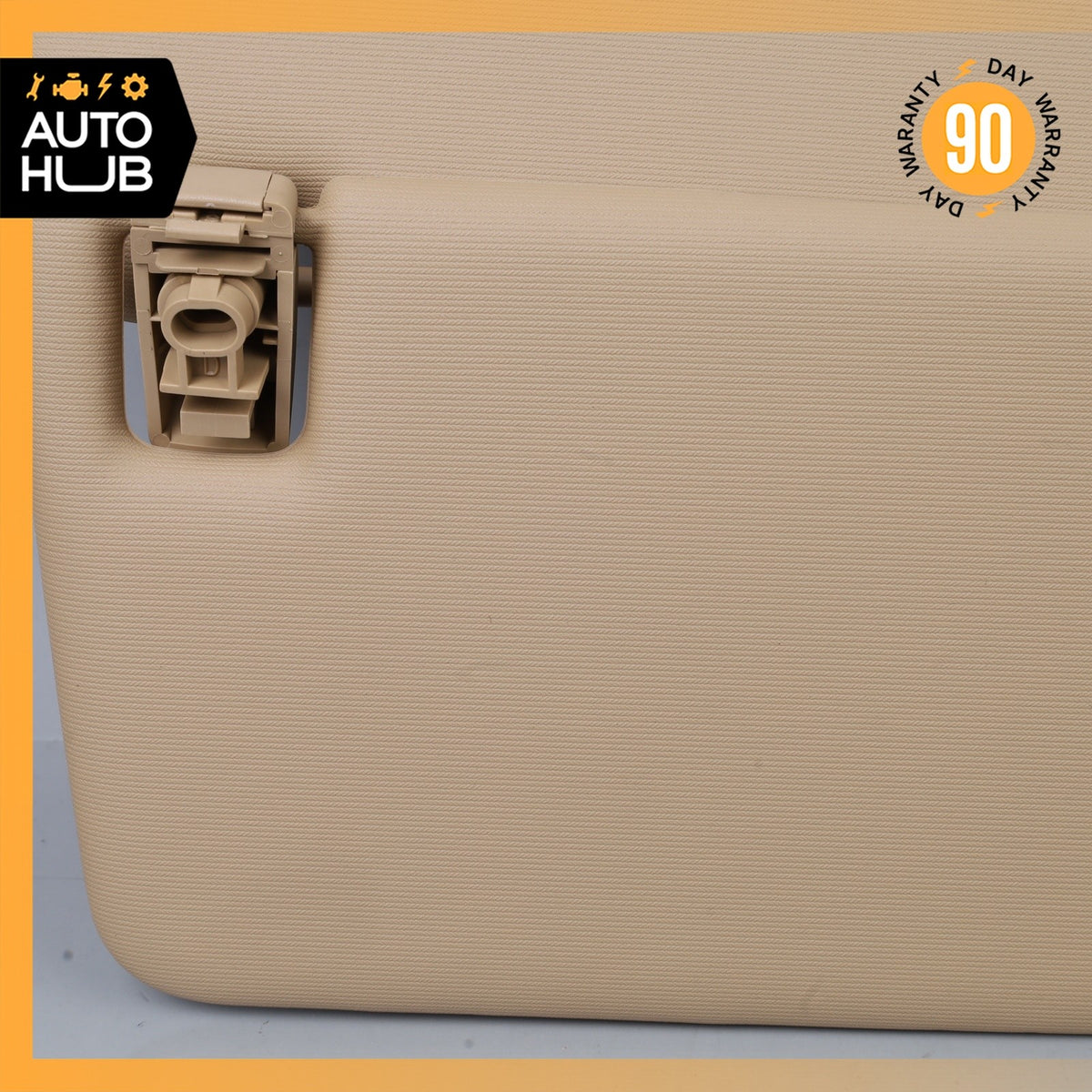 11-14 Porsche Cayenne 958 Sun Visor Sunvisor Front Right Side Beige OEM - photo 7