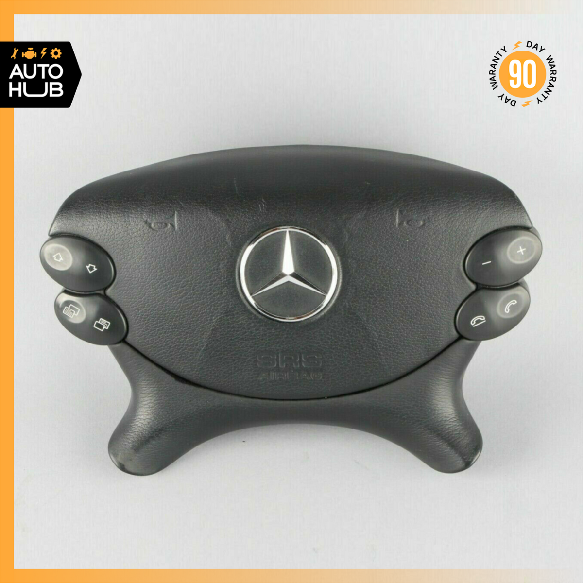 Mercedes W219 CLS500 E350 SL500 Steering Wheel Airbag Air Bag Black OEM - photo 1