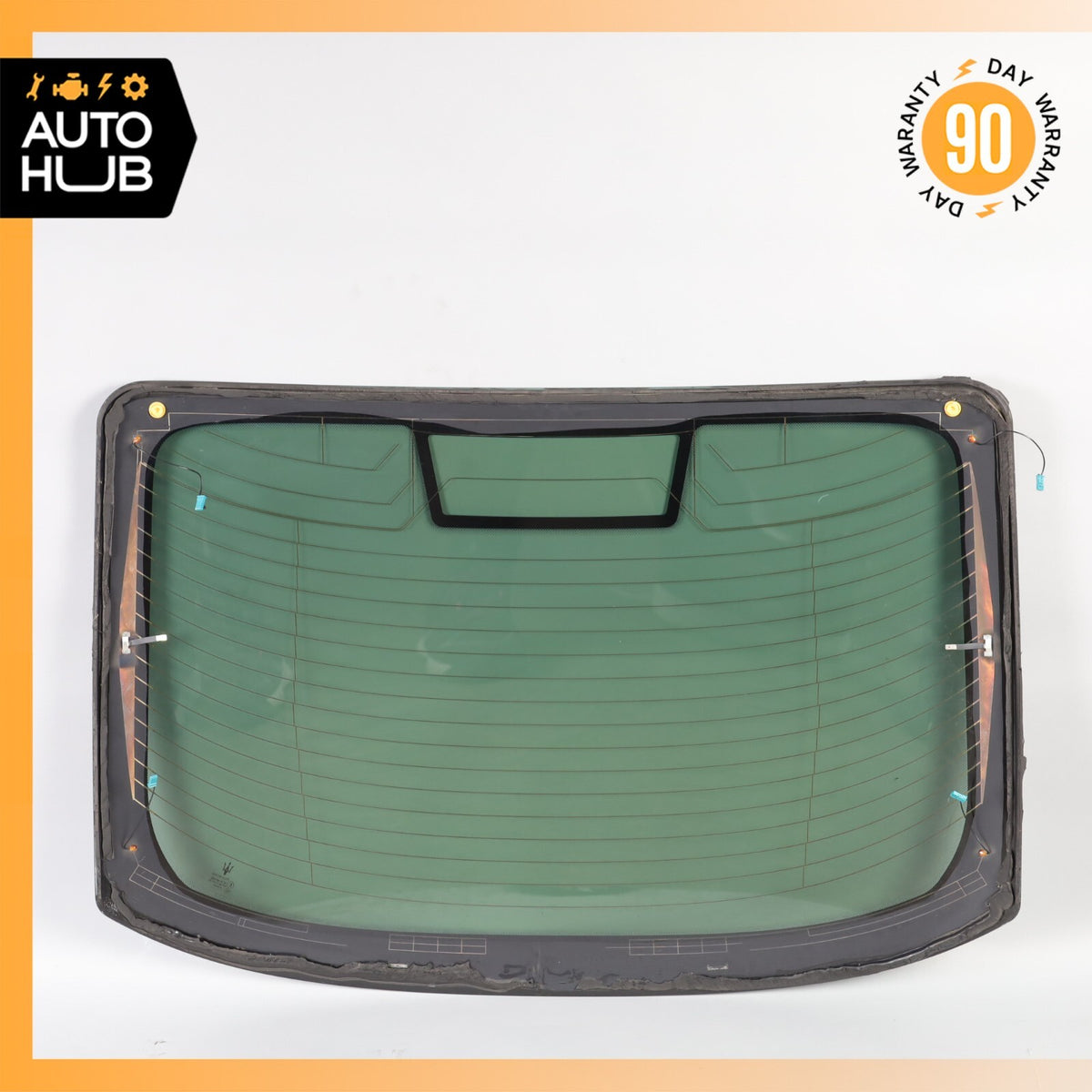 08-18 Maserati GranTurismo M145 Rear Windshield Wind Shield Back Glass OEM 88k - photo 9