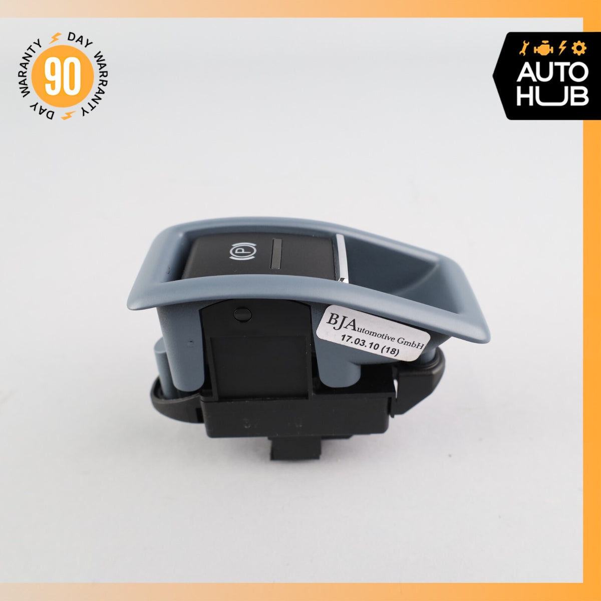 11-18 Porsche Cayenne 958 Turbo Electronic Parking Button Switch Blue OEM - photo 4