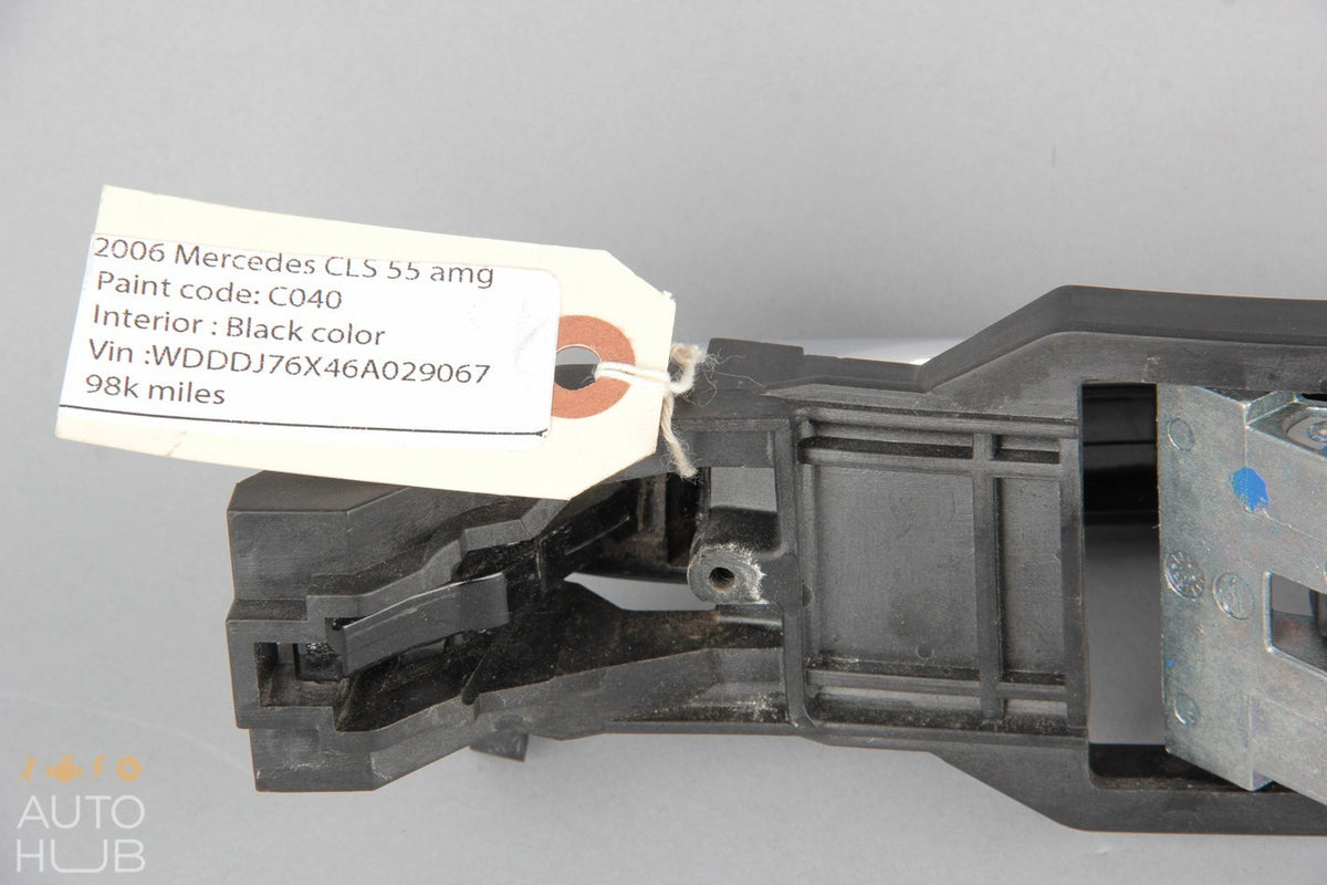 06-11 Mercedes W219 CLS500 CLS55 AMG Door Handle Front Right Passenger Black OEM - photo 6
