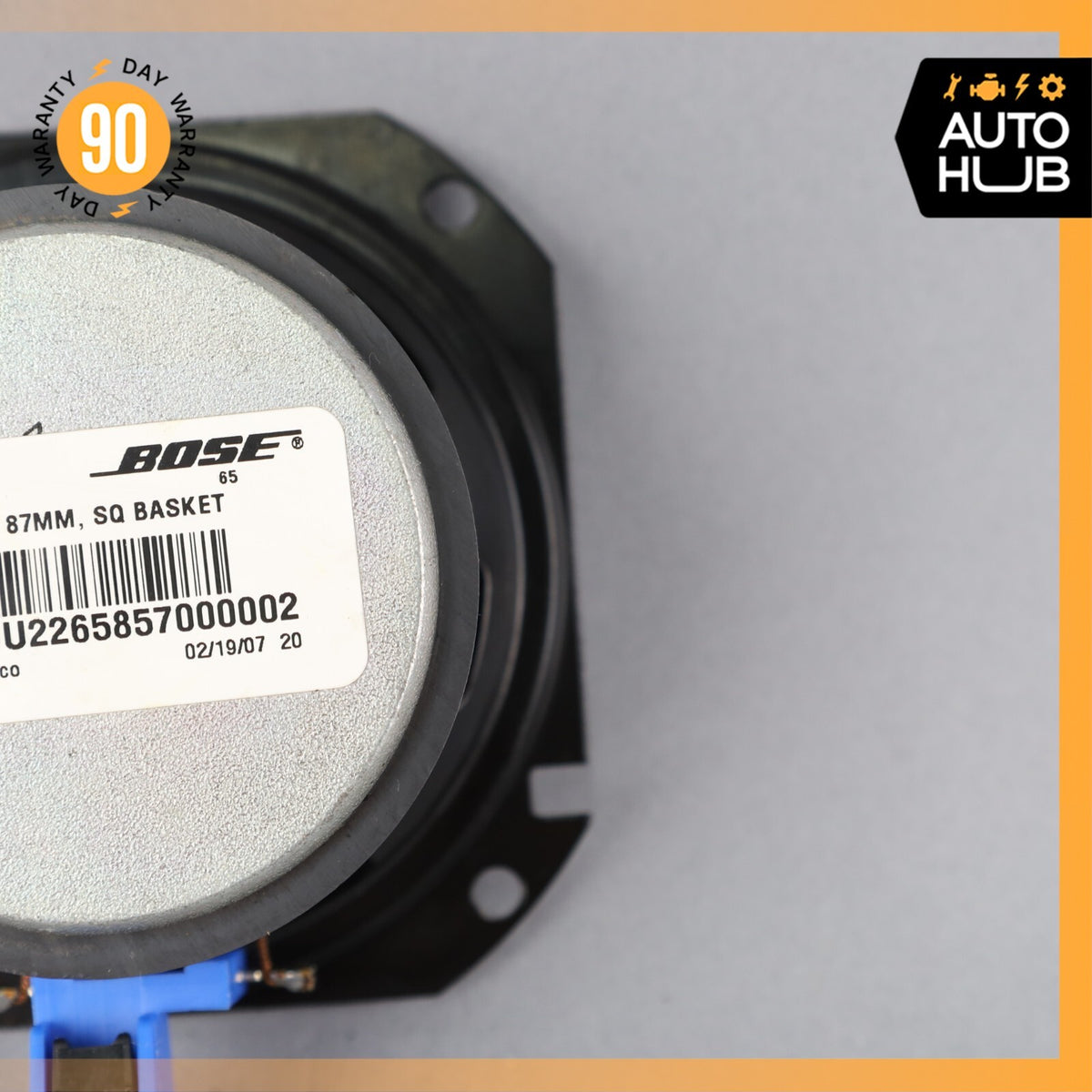03-14 Cadillac XLR Escalade Front or Rear Radio Sound Speaker 25798963 OEM 70k - photo 7