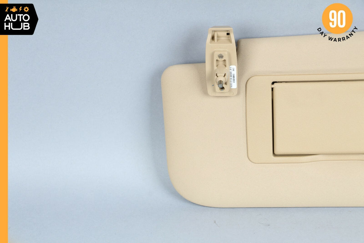 06-12 Mercedes X164 GL450 ML450 Sun Visor Sunvisor Front Left Side Beige OEM - photo 4