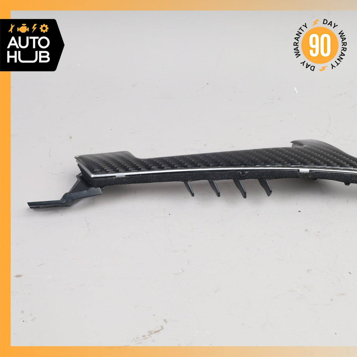 17-22 Infinity Q60 Right Side Center Console Upper Molding Trim Cover OEM 71k - photo 10