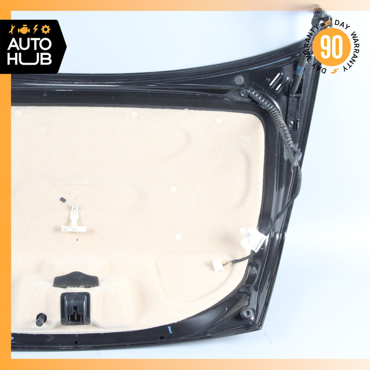 03-13 Maserati Quattroporte S GT S M139 4.7L Trunk Lid Panel Assembly OEM - photo 12