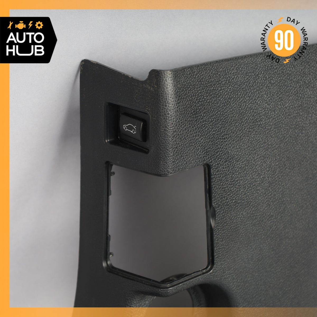07-13 BMW E93 328i 335i M3 Front Left Under Dash Kick Panel w/Switch Black OEM - photo 4