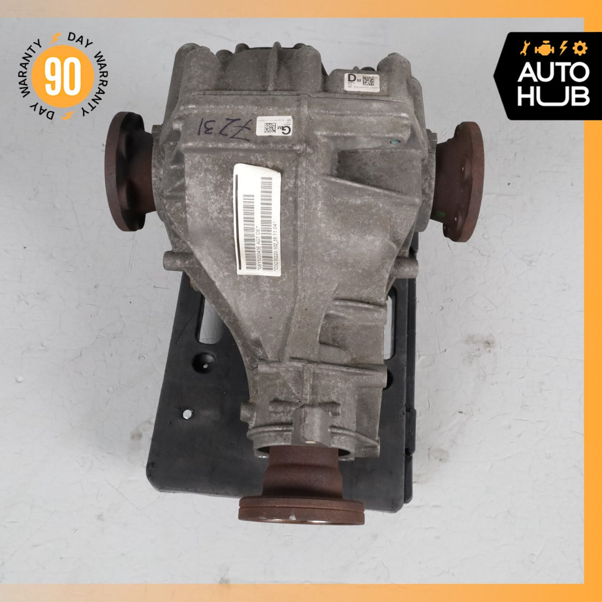 Bentley Continental GT GTC 6.0L Rear Differential Diff Axle Carrier OEM 53k - photo 3