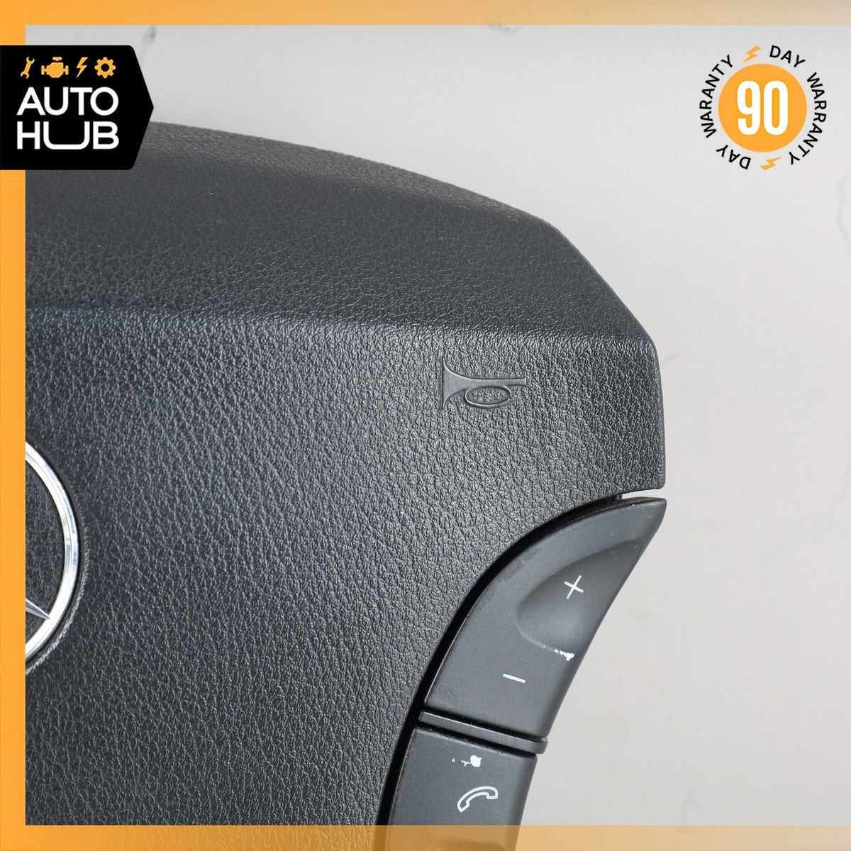 00-06 Mercedes W215 CL55 AMG S430 S350 Steering Wheel Air Bag Airbag Black OEM - photo 4
