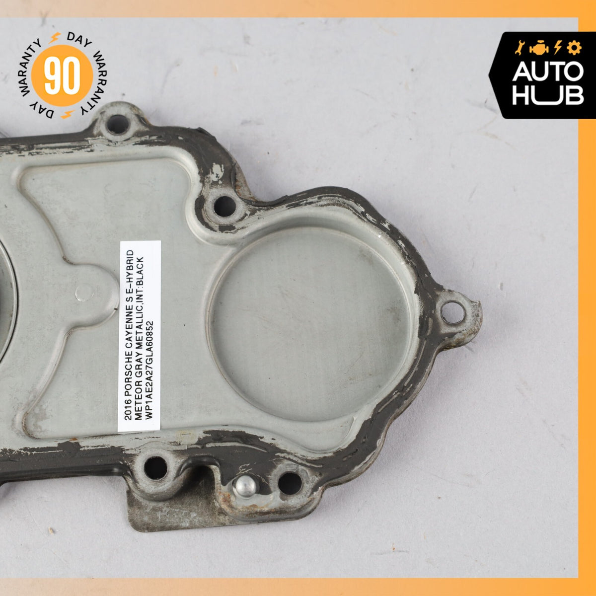 Porsche Cayenne 958 E-Hybrid S Engine Motor Crankshaft Cover Bezel OEM - photo 6