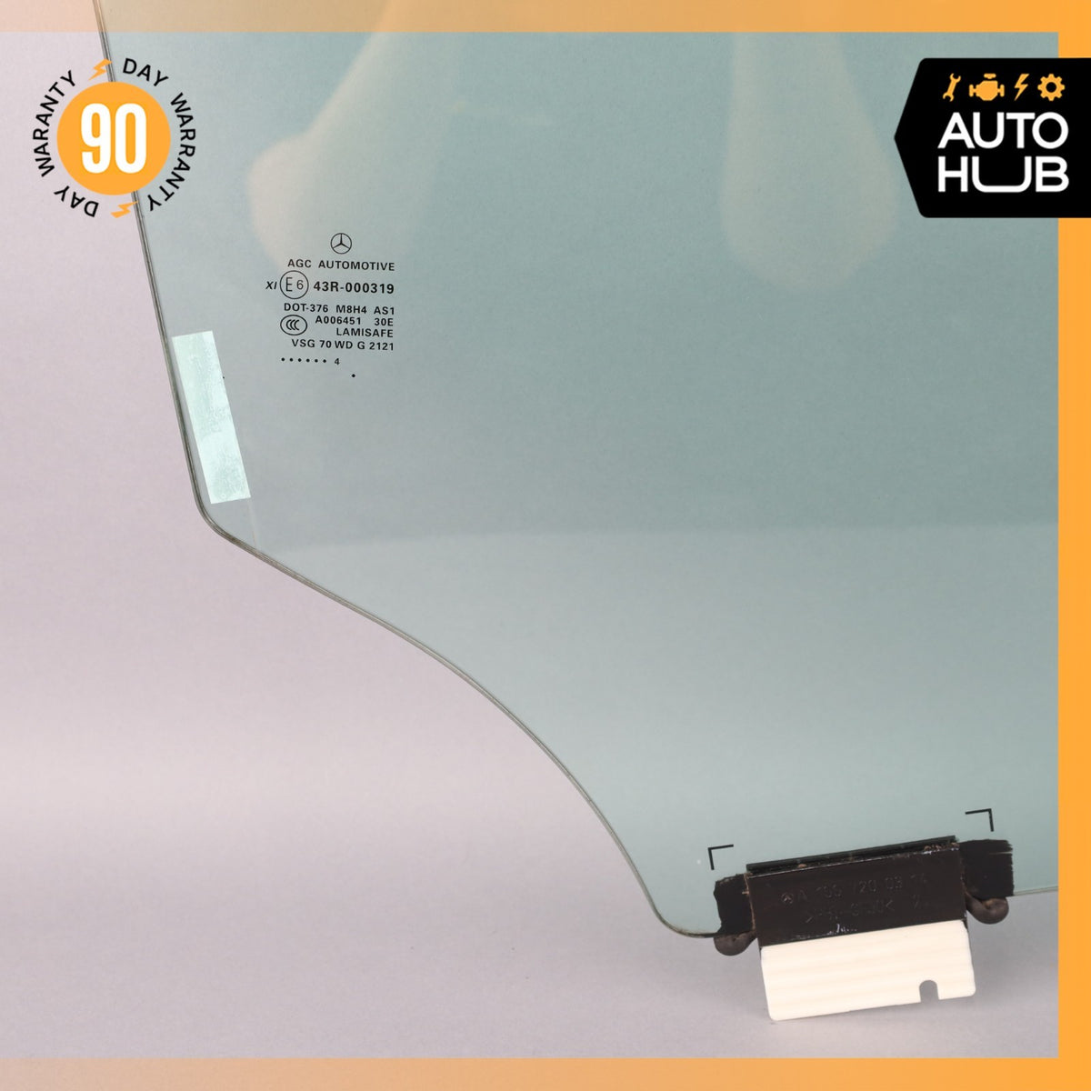 12-19 Mercedes X166 GL550 GL450 GLS550 Front Right Side Door Window Glass OEM - photo 3