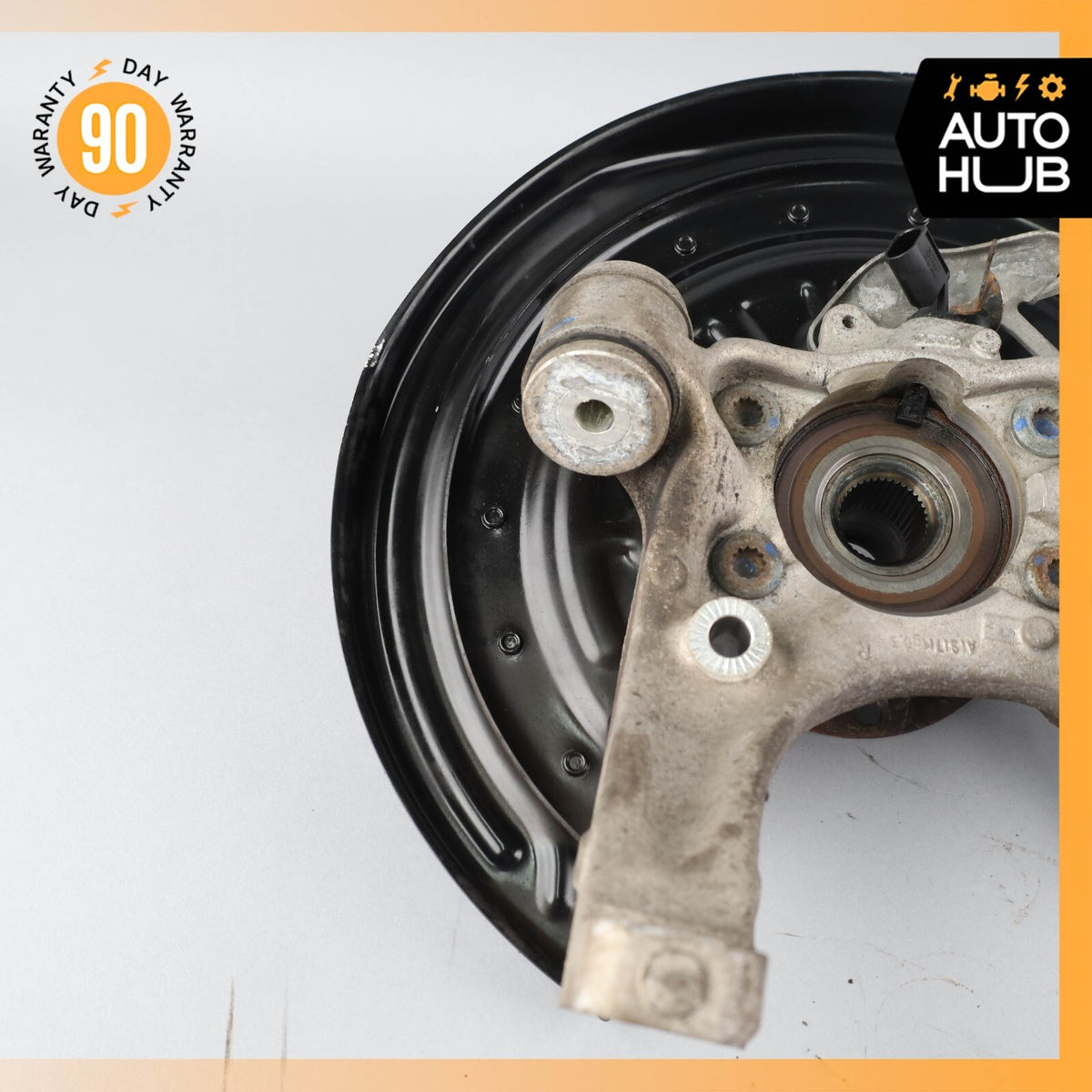 03-13 Bentley Continental Flying Spur Rear Right Side Spindle Knuckle Hub OEM - photo 8