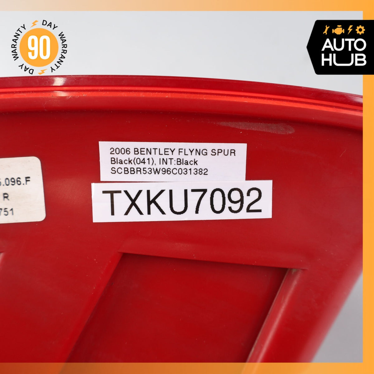 06-13 Bentley Continental Flying Spur Right Side Tail Light Lamp OEM 78k - photo 13