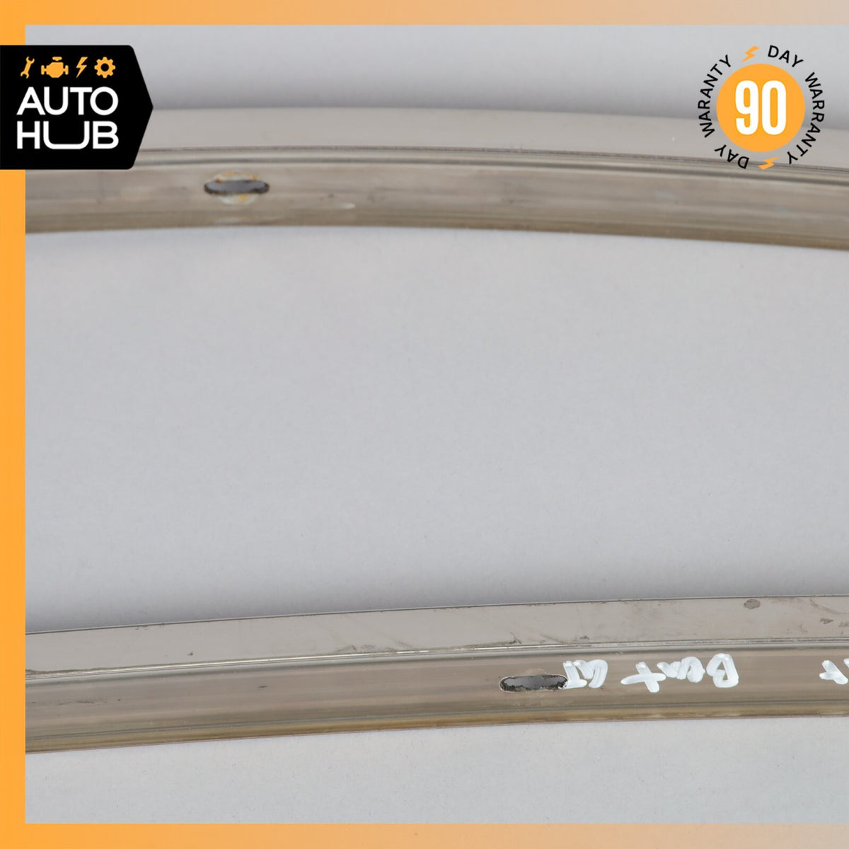 03-10 Bentley Continental GT Front Left & Right Door Window Molding Frame OEM - photo 6