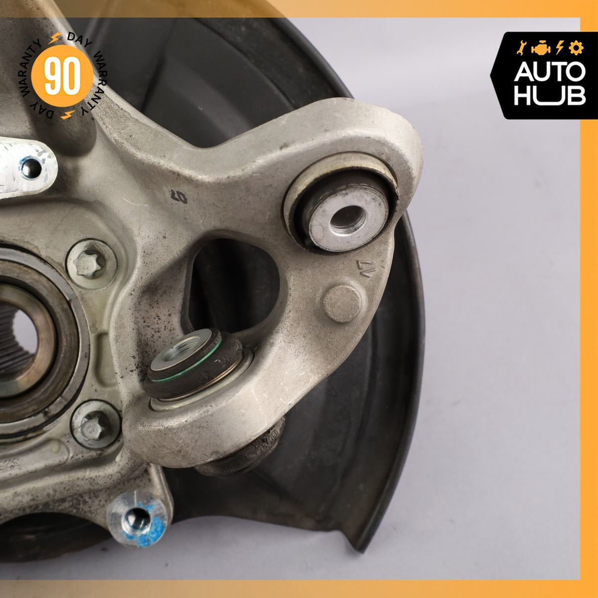 10-18 Mercedes W212 E350 CLS400 GLK350 Rear Left Side Spindle Knuckle Hub OEM - photo 9