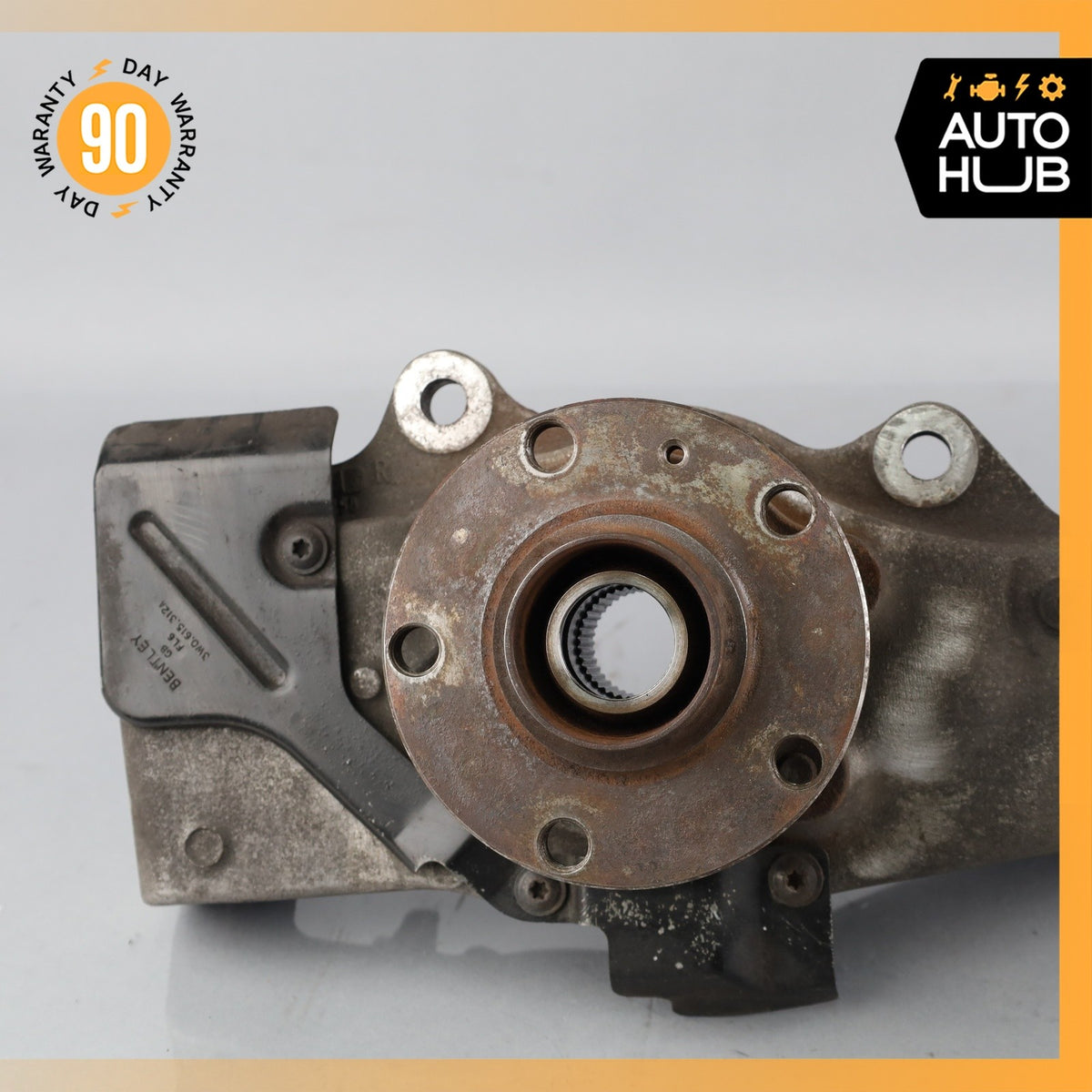 Bentley Continental Flying Spur Front Right Side Spindle Knuckle Hub OEM - photo 3