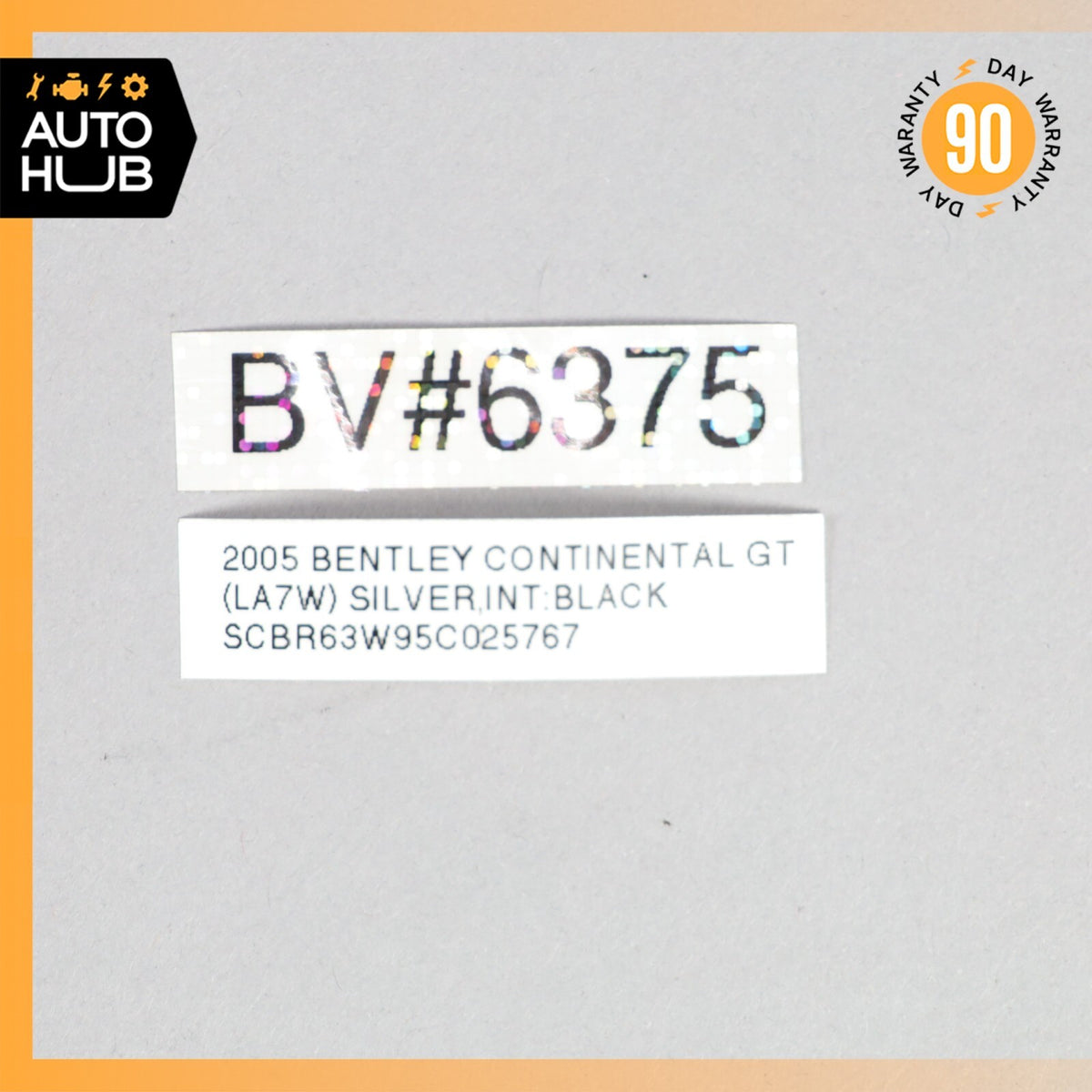 03-10 Bentley Continental GT Front Left & Right Door Window Molding Frame OEM - photo 24