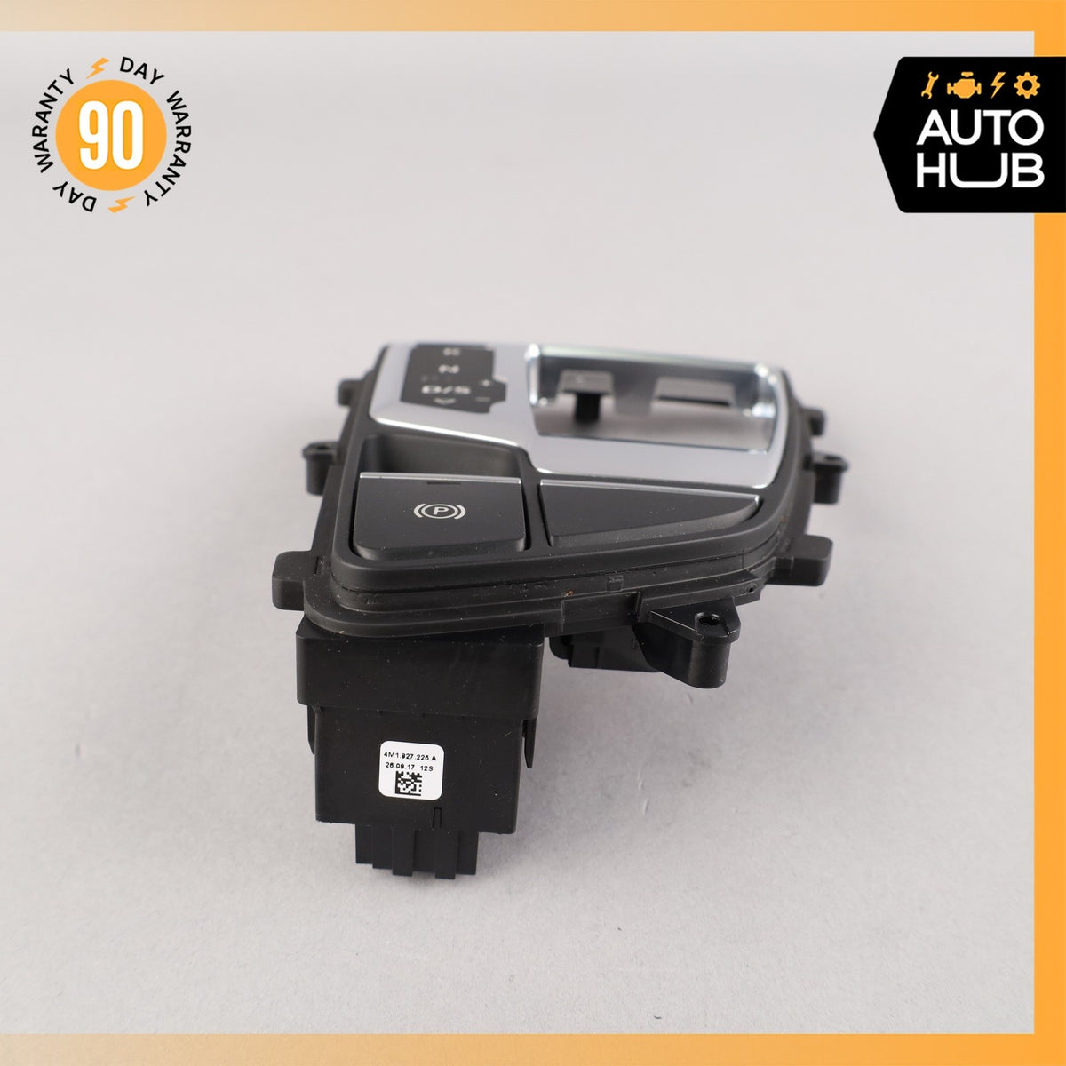 17-19 Audi 4M Q7 Center Console Shift Shifter Bezel Trim OEM OEM 87k - photo 6