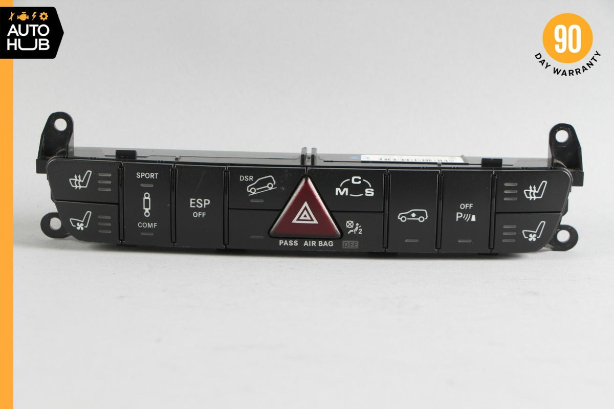 07-11 Mercedes W164 ML63 AMG Center Console Control Switch Panel 1648700358 OEM - photo 1