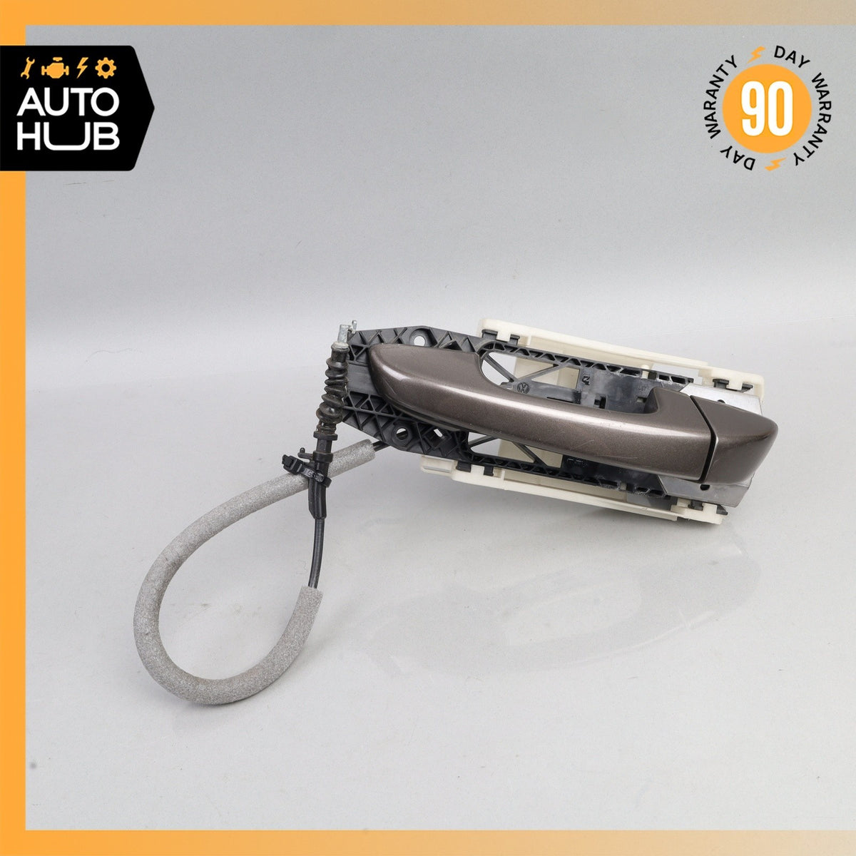 11-18 Porsche Cayenne 958 Front Left Driver Side Exterior Door Handle Brown OEM - photo 1