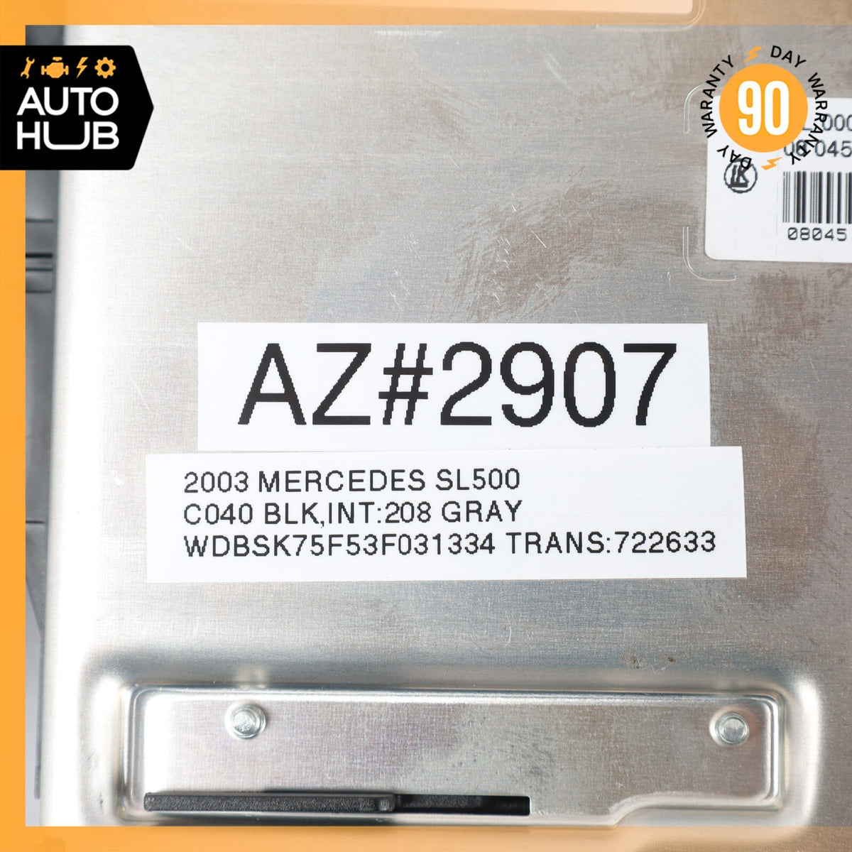 03-12 Mercedes R230 SL500 SL55 AMG Front Left SAM Fuse Box Control Module OEM - photo 12