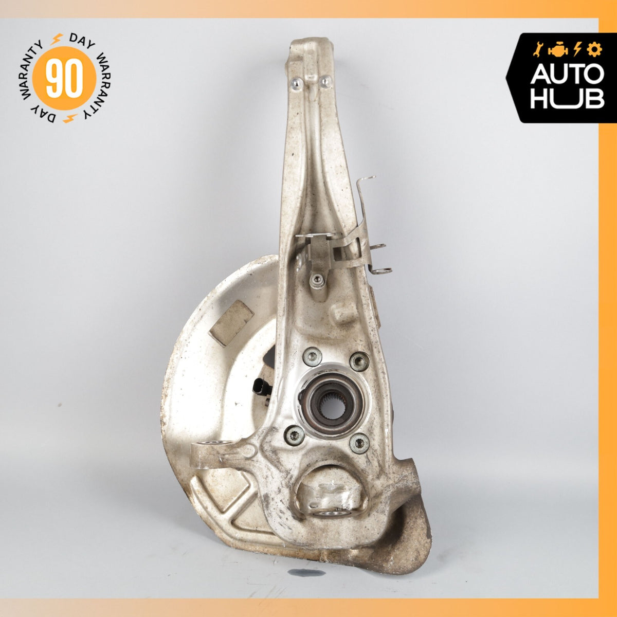11-18 Porsche Cayenne 958 Front Left Driver Side Knuckle Spindle 7P0407245A OEM - photo 9