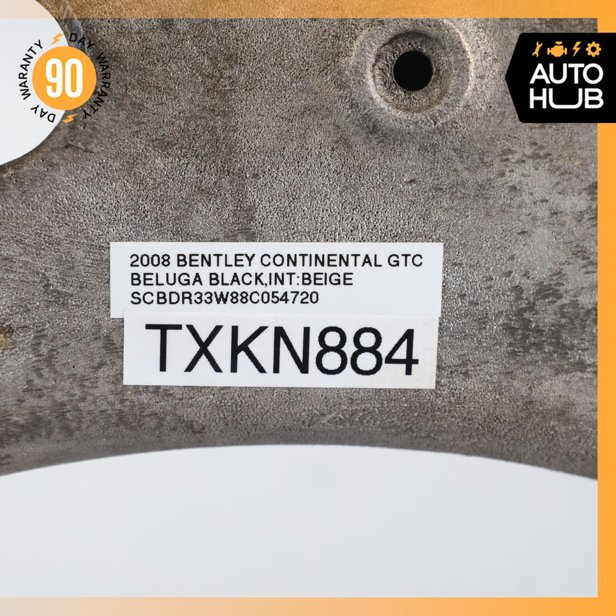 07-10 Bentley Continental GTC Rear Right Side Lower Control Arm OEM 63k - photo 13