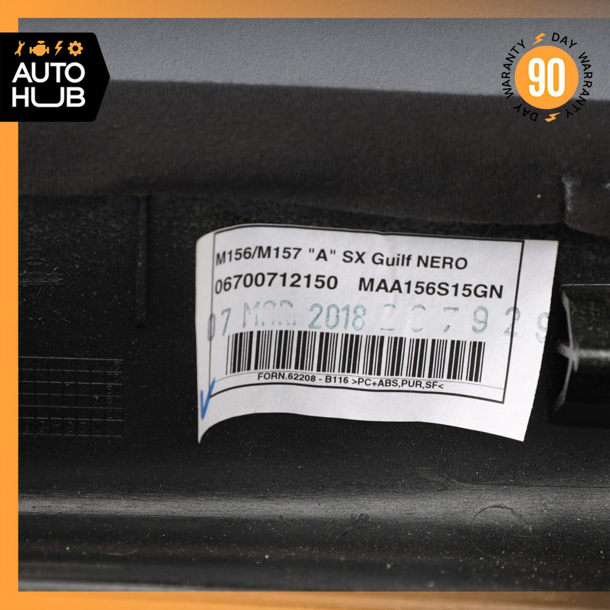13-22 Maserati Ghibli M157 Front Left Side Interior Trim Panel A Pillar OEM 41k - photo 13