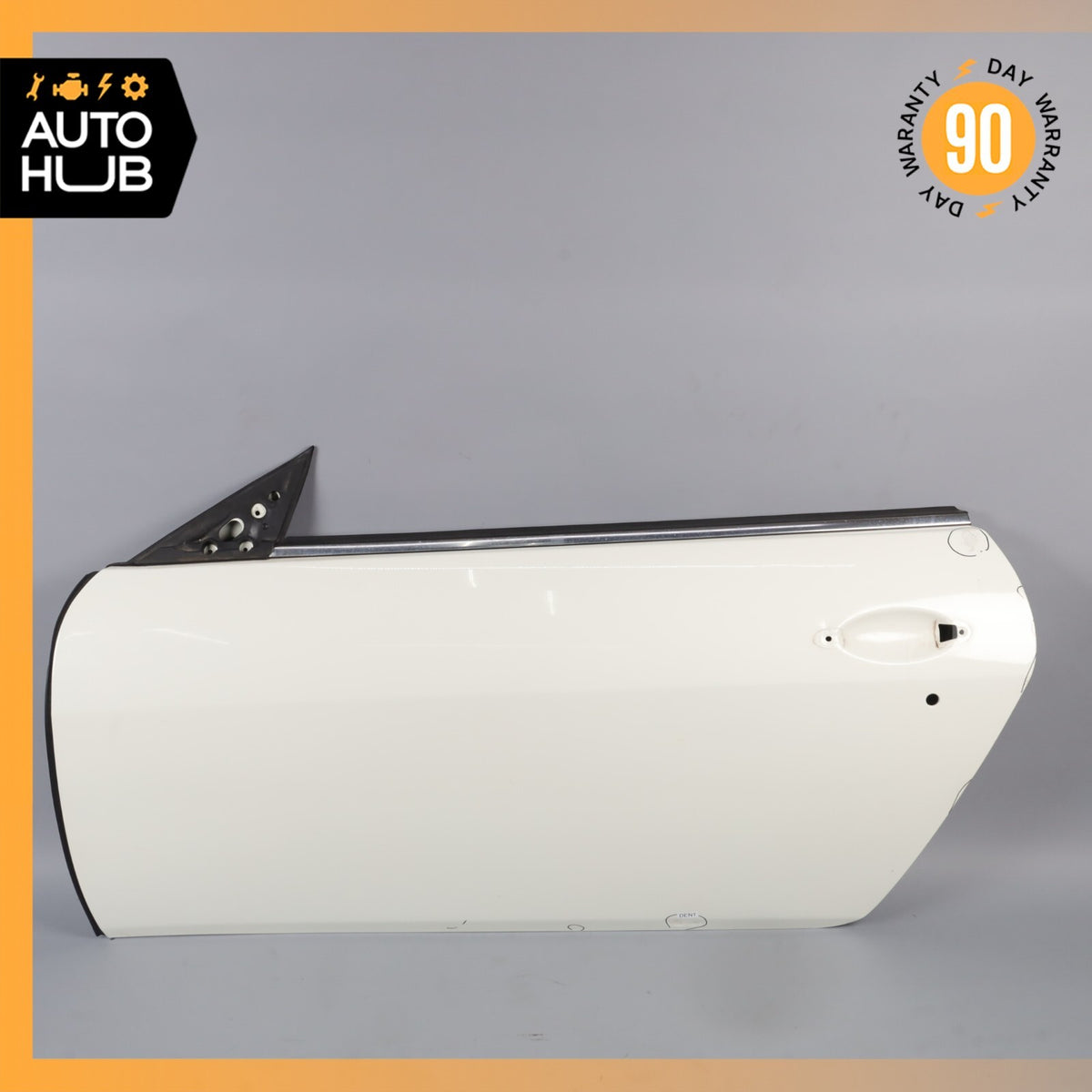 08-14 Maserati GranTurismo M145 Left Side Door Shell Frame Panel White OEM 61k - photo 2