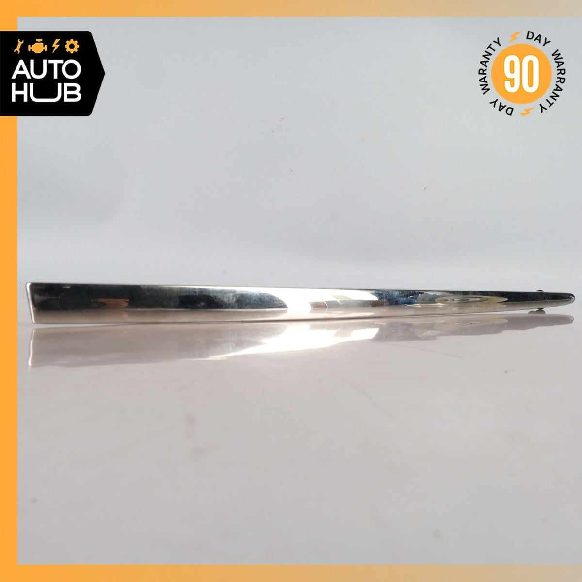 03-10 Bentley Continental GTC GT Rear Left Side Bumper Molding Trim Chrome OEM - photo 10