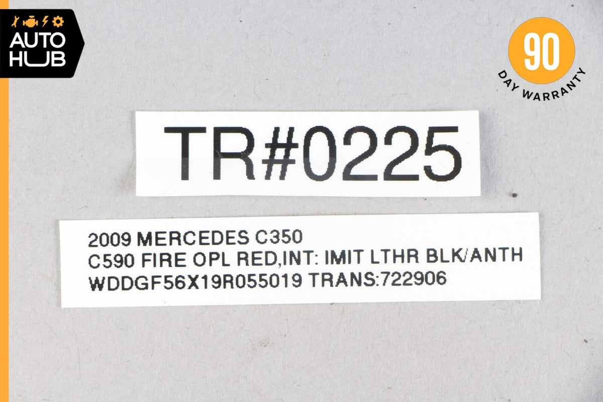 08-14 Mercedes W204 C350 C63 AMG Rear Trunk Tailgate Release Open Handle OEM - photo 8