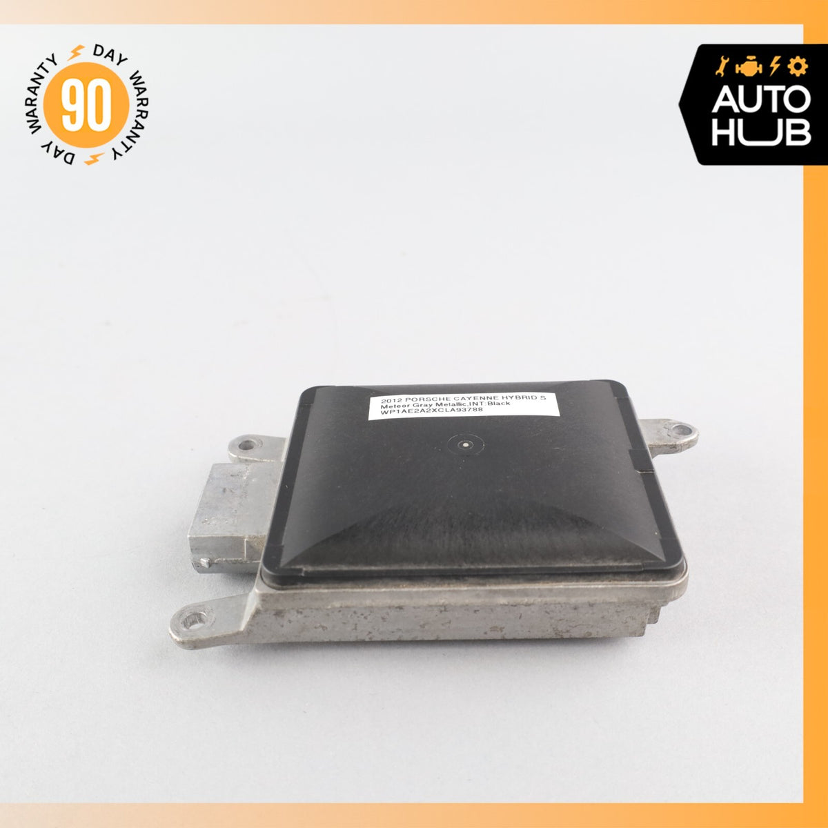 Porsche Cayenne 958 Hybrid S Rear Bumper Blind Spot Distance Sensor Module OEM - photo 3
