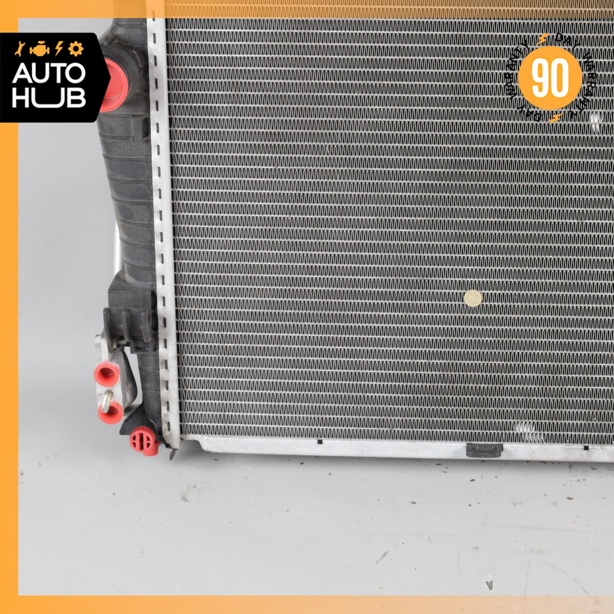 03-06 Mercedes R230 SL500 Engine Cooling Radiator AC A/C Condenser OEM - photo 12