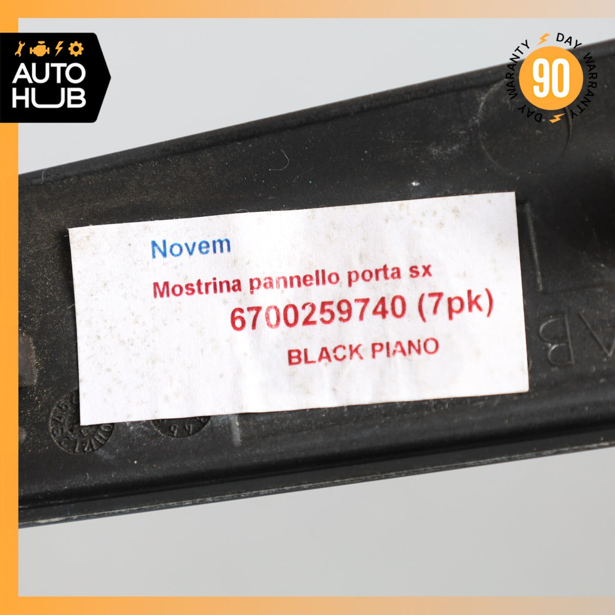 Maserati Quattroporte M156 S Q4 Front Left Door Panel Trim Panel Black OEM - photo 11