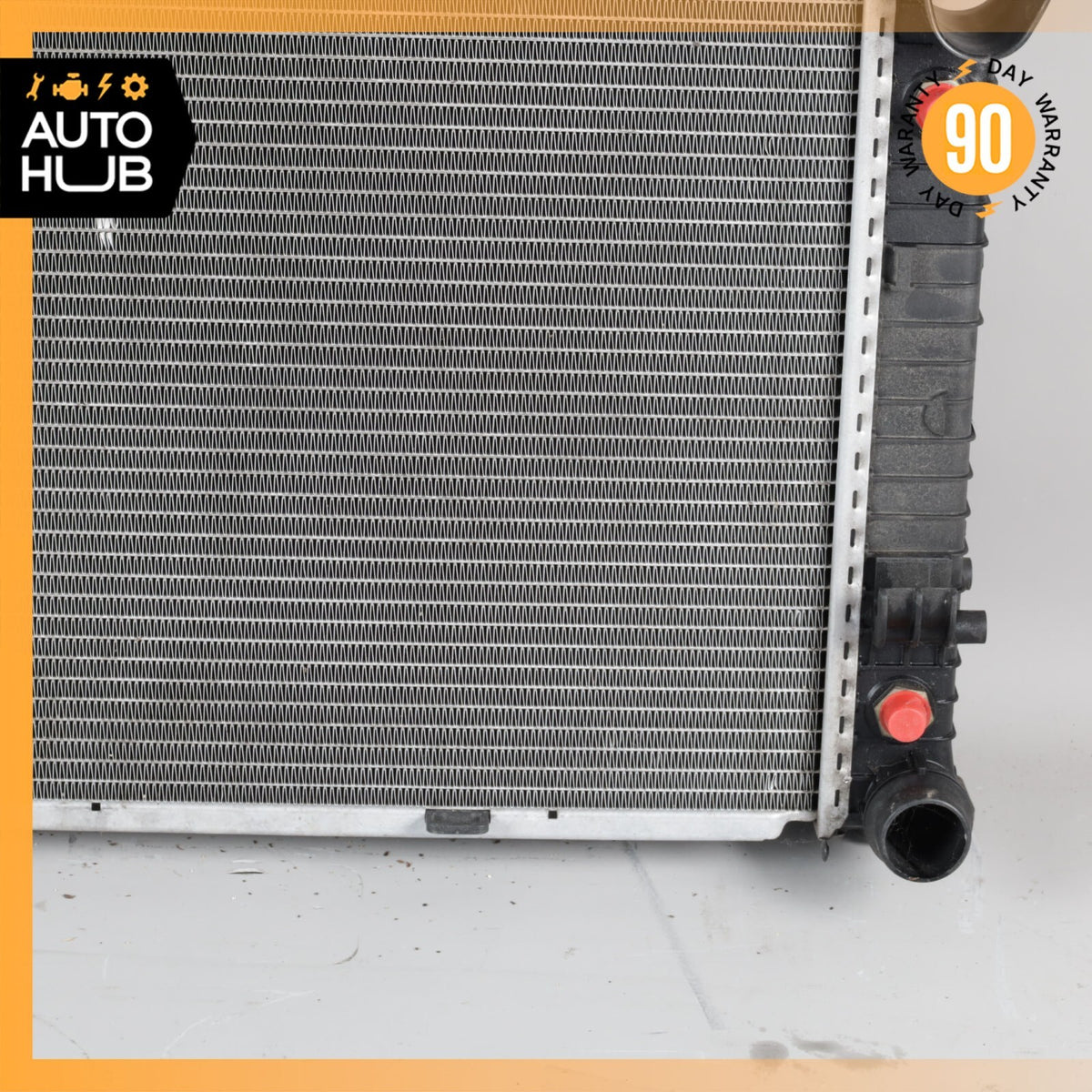 03-06 Mercedes R230 SL500 Engine Cooling Radiator AC A/C Condenser OEM - photo 13