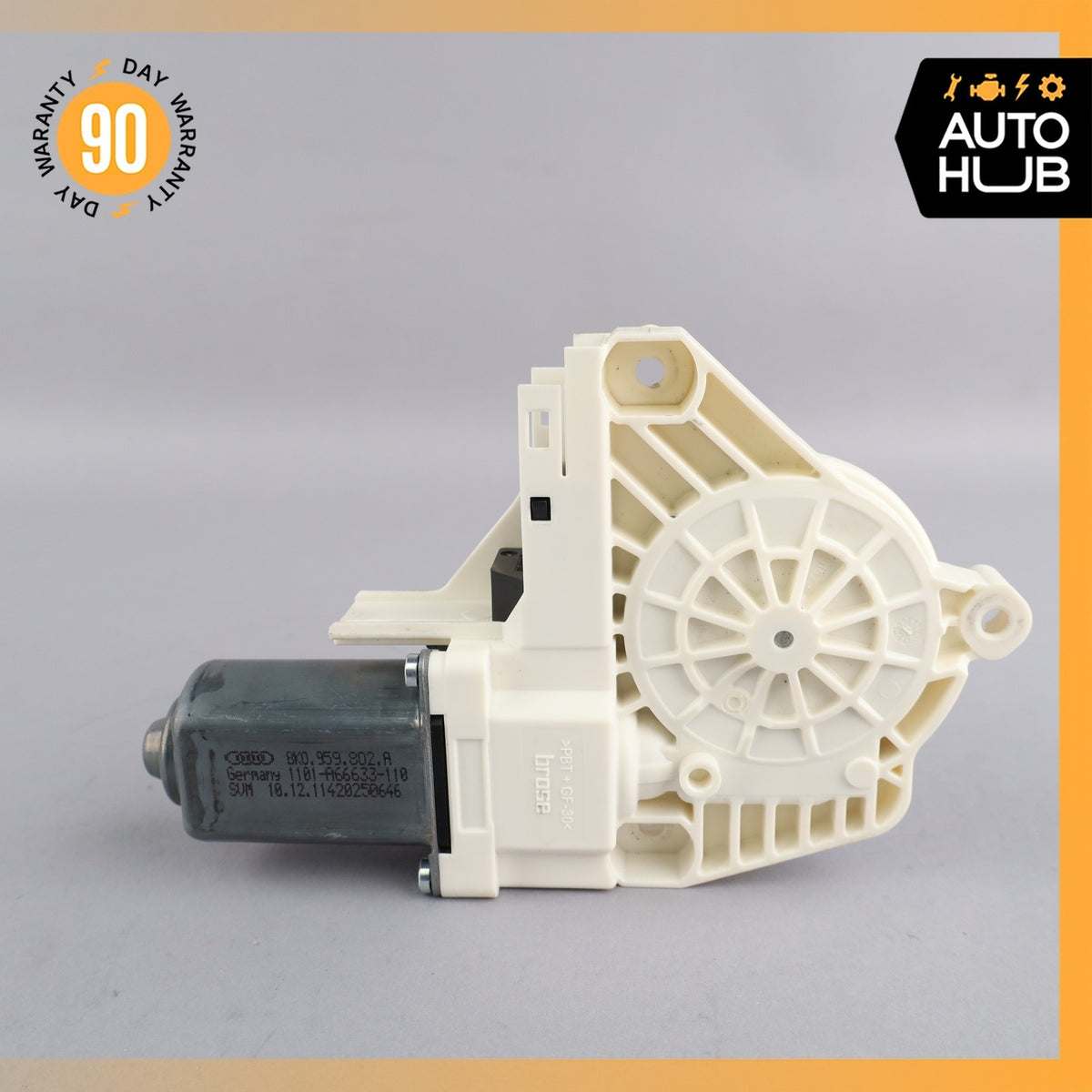 Audi B8 S4 Front Right Door Window Regulator Motor 8T0959802B OEM - photo 1