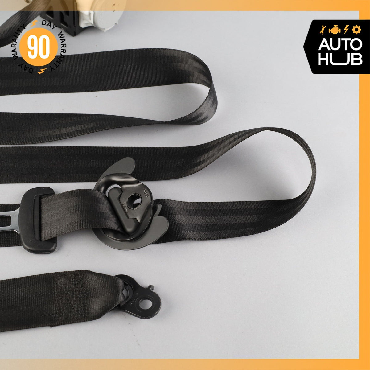 11-18 Porsche Cayenne 958 Rear Right Seatbelt Seat Belt Black 95880305010 OEM - photo 12