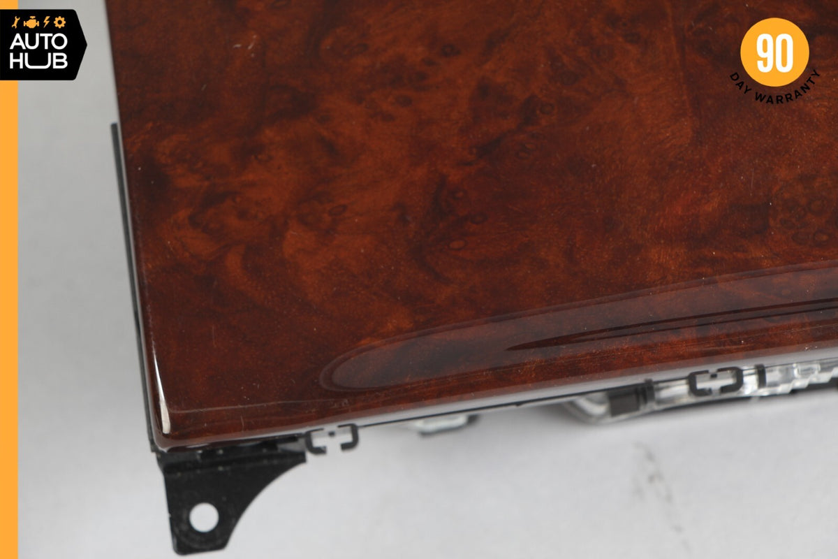 07-14 Mercedes W216 CL550 CL63 AMG Center Console Ash Tray Ashtray Trim Wood OEM - photo 4