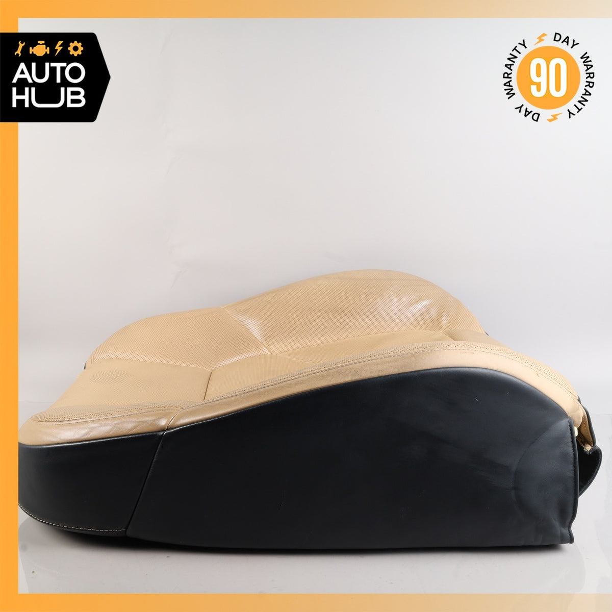 11-18 Porsche Cayenne 958 Front Left Driver Seat Upper Cushion Leather OEM - photo 13