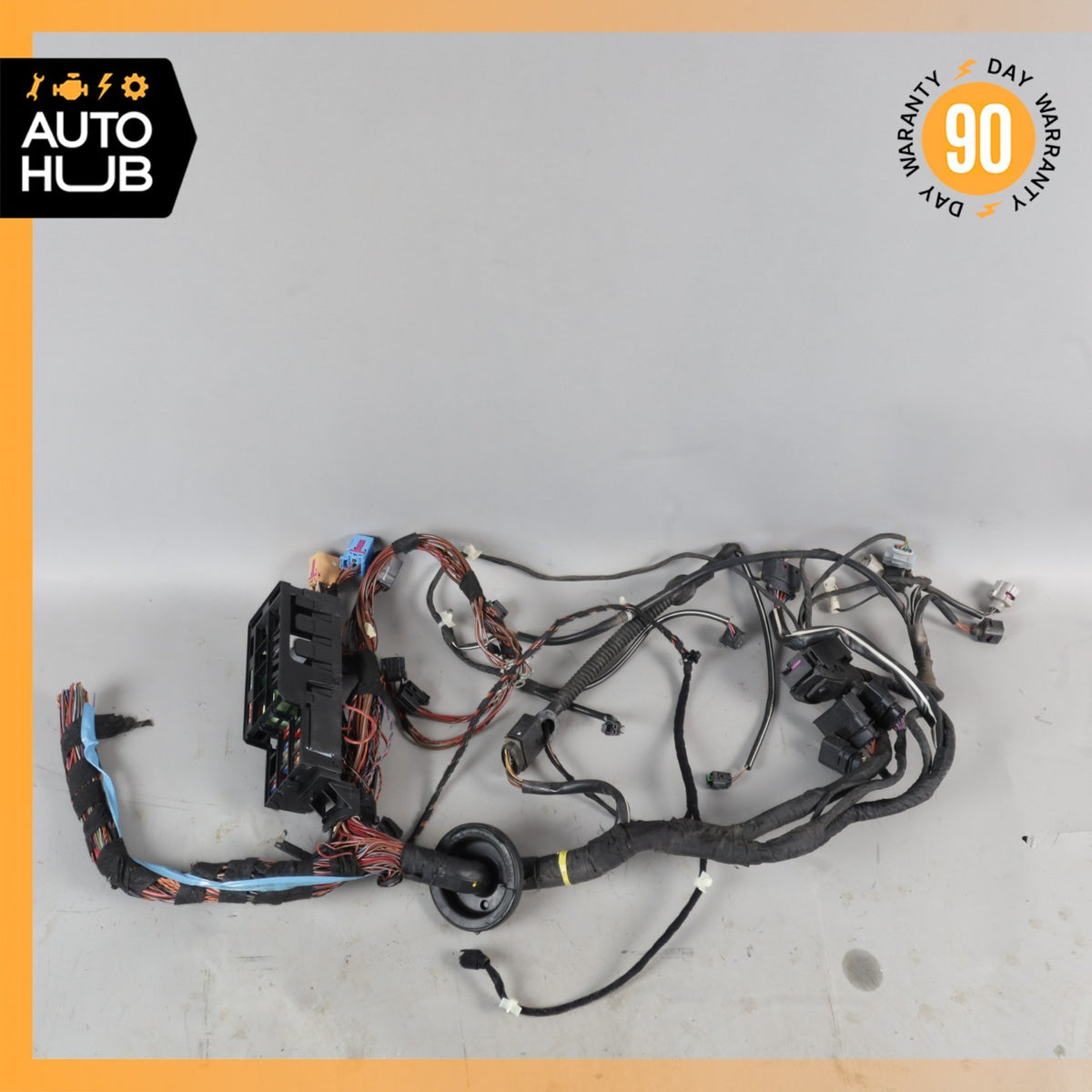 17-19 Porsche 991 911 C4S Rear Right Relay Fuse Box Wiring Harness Cut OEM 24k - photo 13
