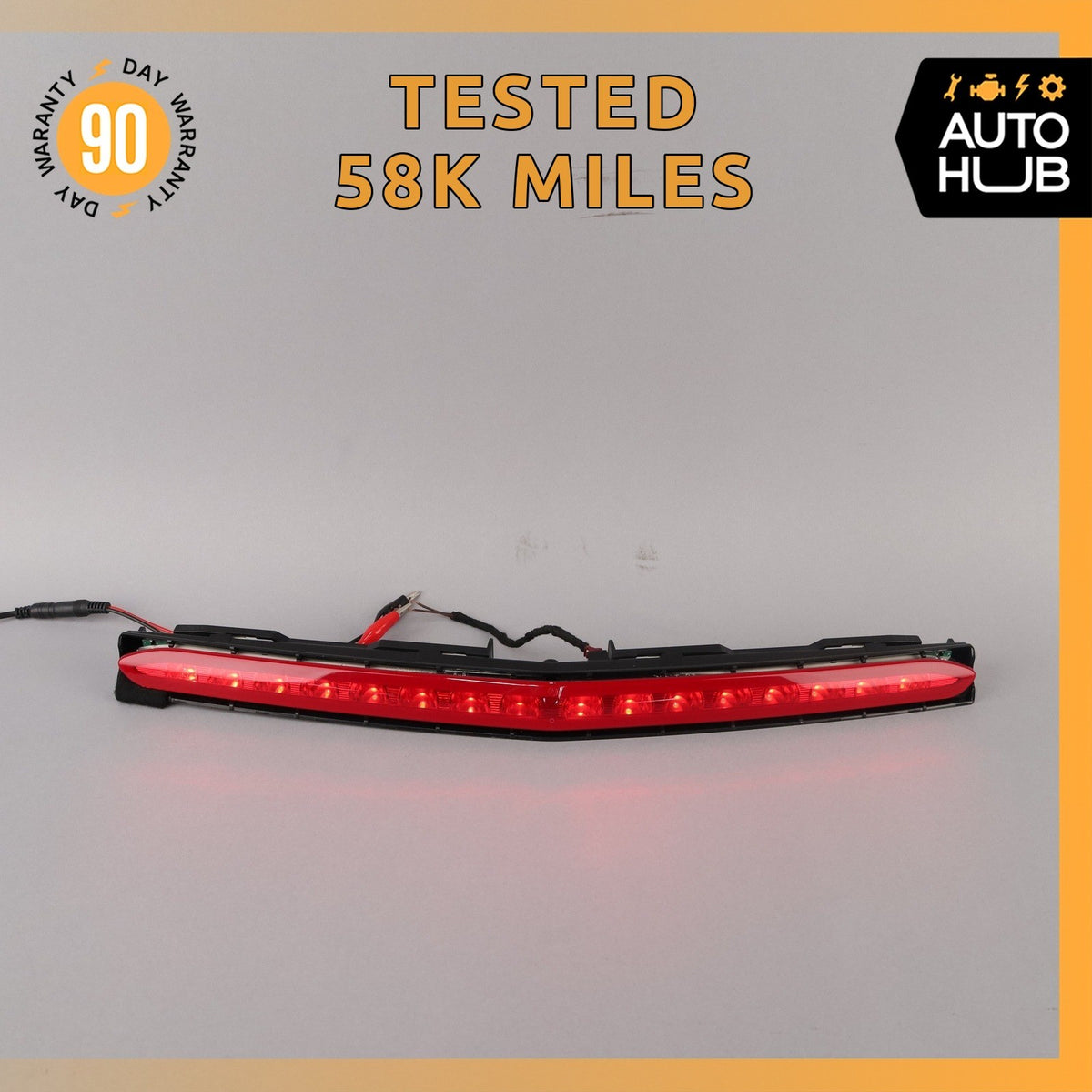 10-17 Mercedes W207 E350 E400 Trunk 3rd Third Brake Stop Light Lamp OEM 58k - photo 1