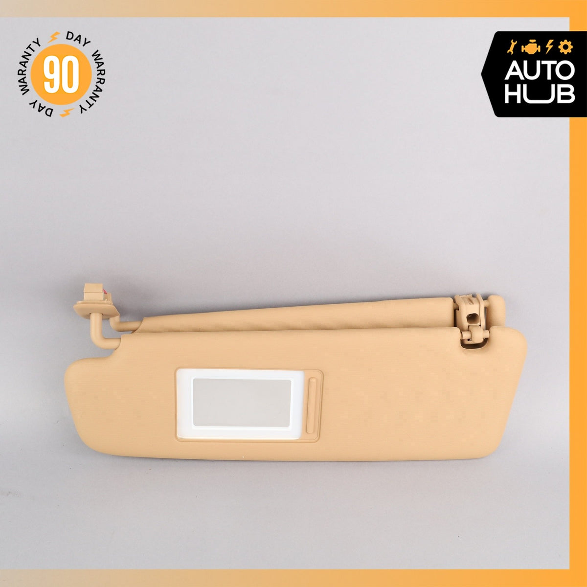 11-14 Porsche Cayenne 958 Sun Visor Sunvisor Front Left Driver Side Beige OEM - photo 10