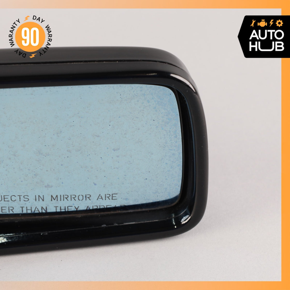 90-96 Mercedes R129 SL320 SL500 300SL Side View Door Mirror Right Side Black OEM - photo 3