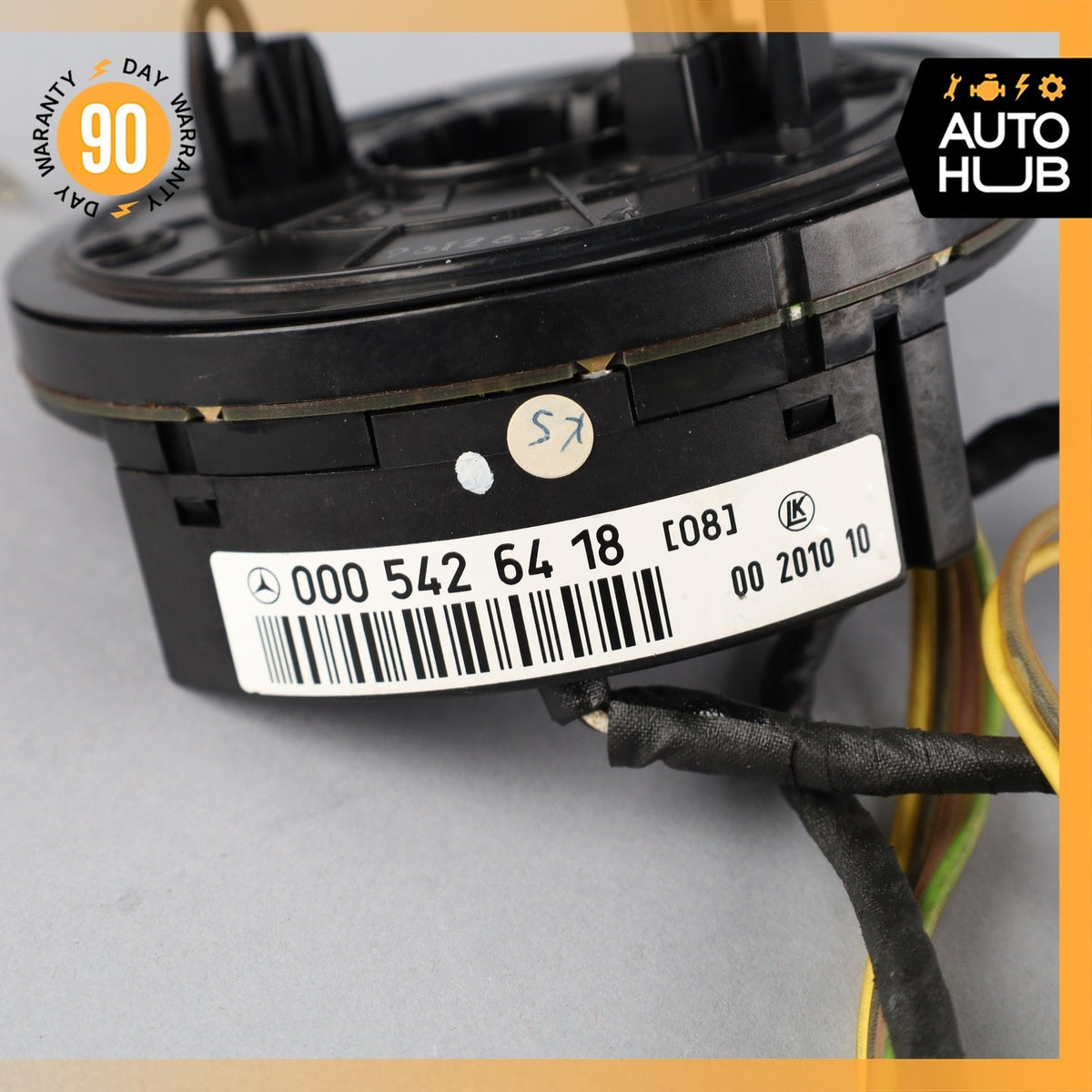 93-02 Mercedes W140 CL600 SL500 Steering Column Angle Sensor Clock Spring OEM - photo 10