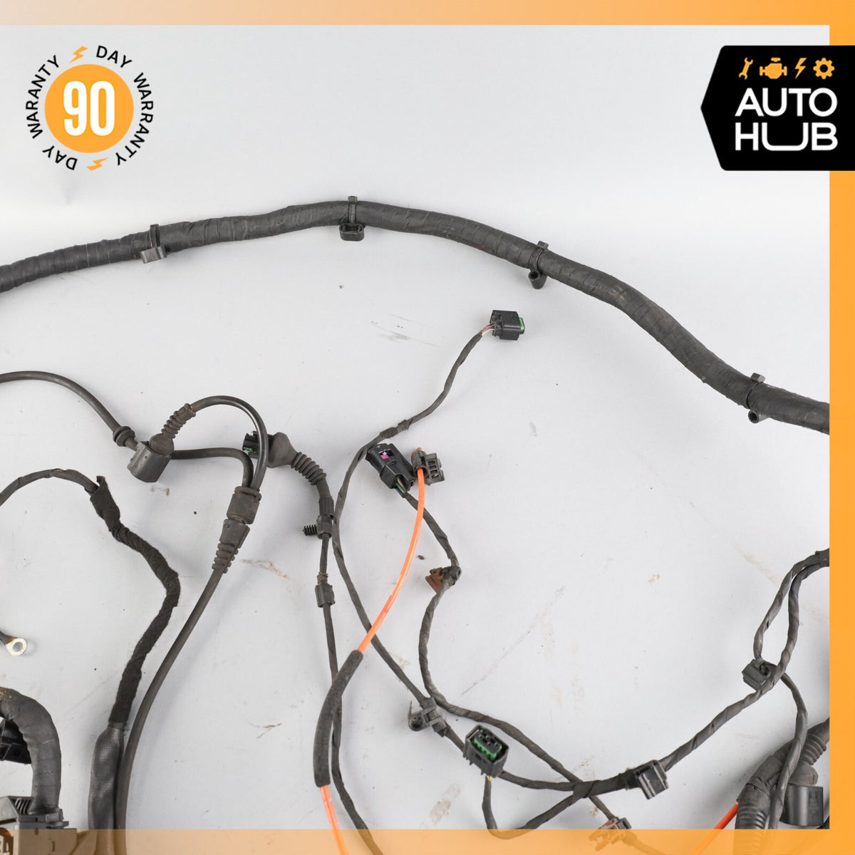 Bentley Continental Flying Spur Engine Motor Left Side Wiring Harness Cut 58k - photo 4