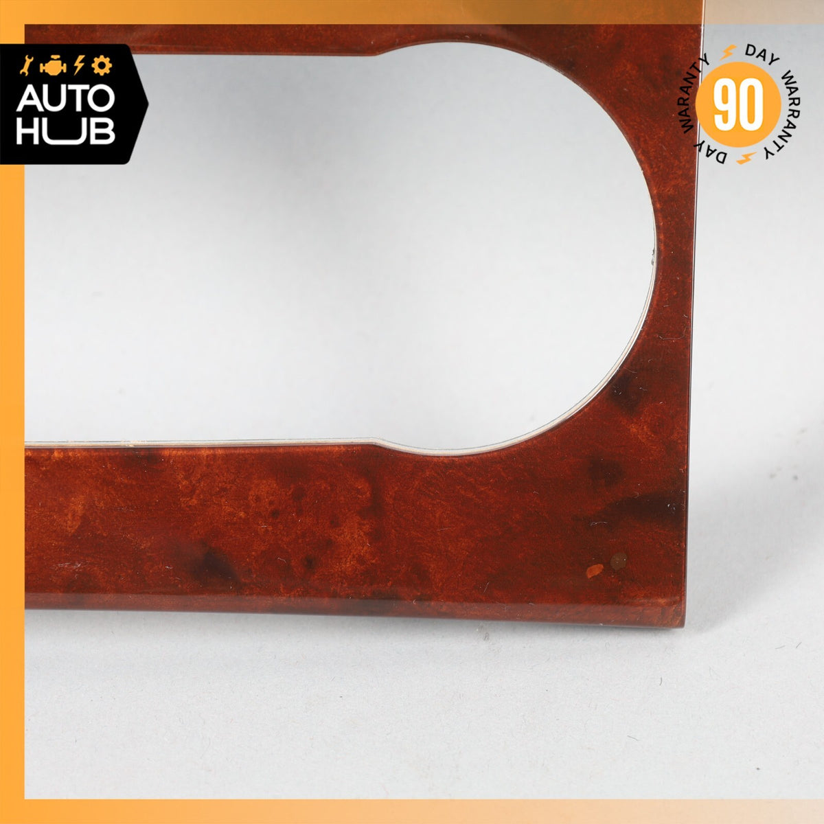 08-14 Mercedes W204 C300 C350 AC A/C Climate Control Switch Trim Bezel Wood OEM - photo 4