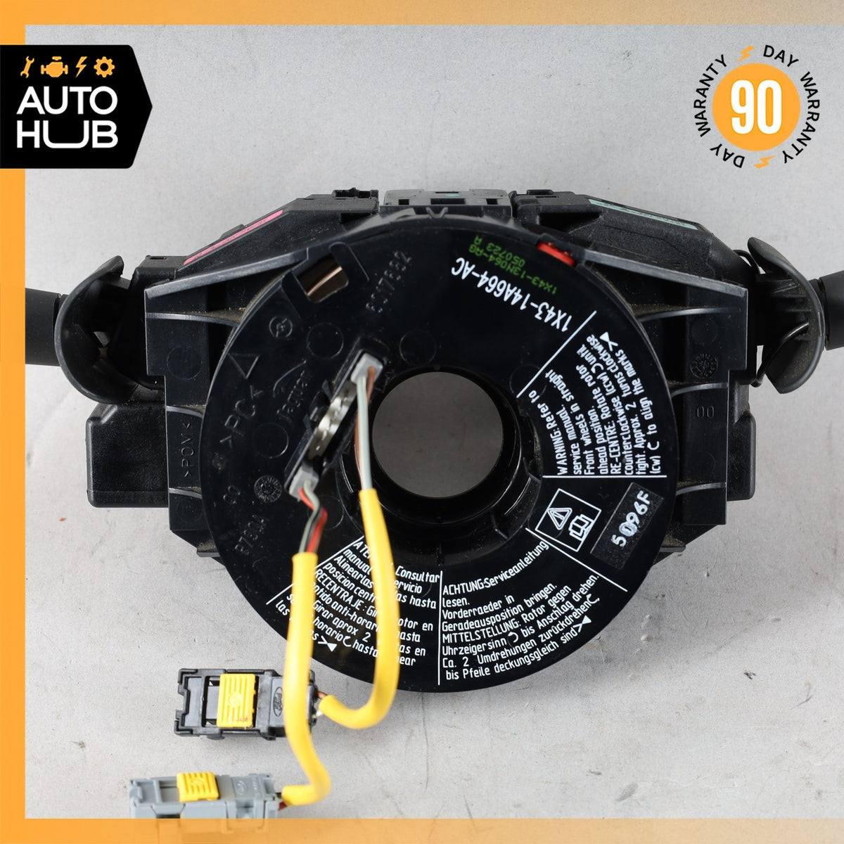 05-19 Aston Martin DB9 DBS Vantage Steering Column Switches Clock Spring OEM 34k - photo 6