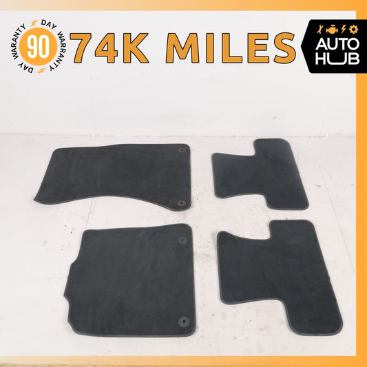 14-17 Audi 8R Q5 Front & Rear Floor Foot Mat Carpet Set OEM 74k - photo 1